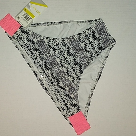 ☆NWT☆Go Gossip☆Abstract Granite Print Bikini 👙 Bottoms☆Medium - Picture 7 of 9